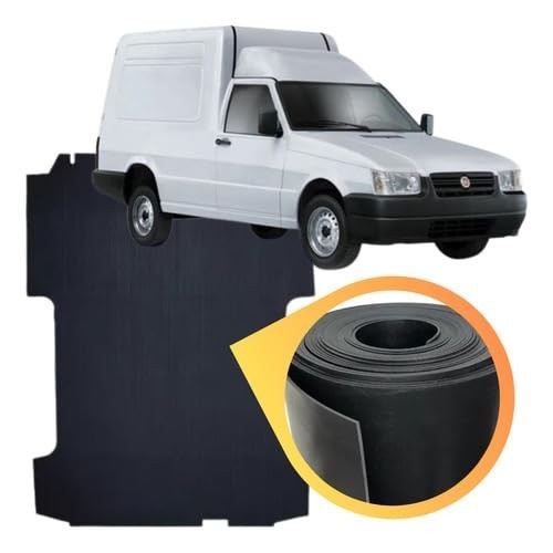 Tapete Traseiro Interno Bau Fiorino Quadrada (1998-2013) - Proteção e Organização Premium