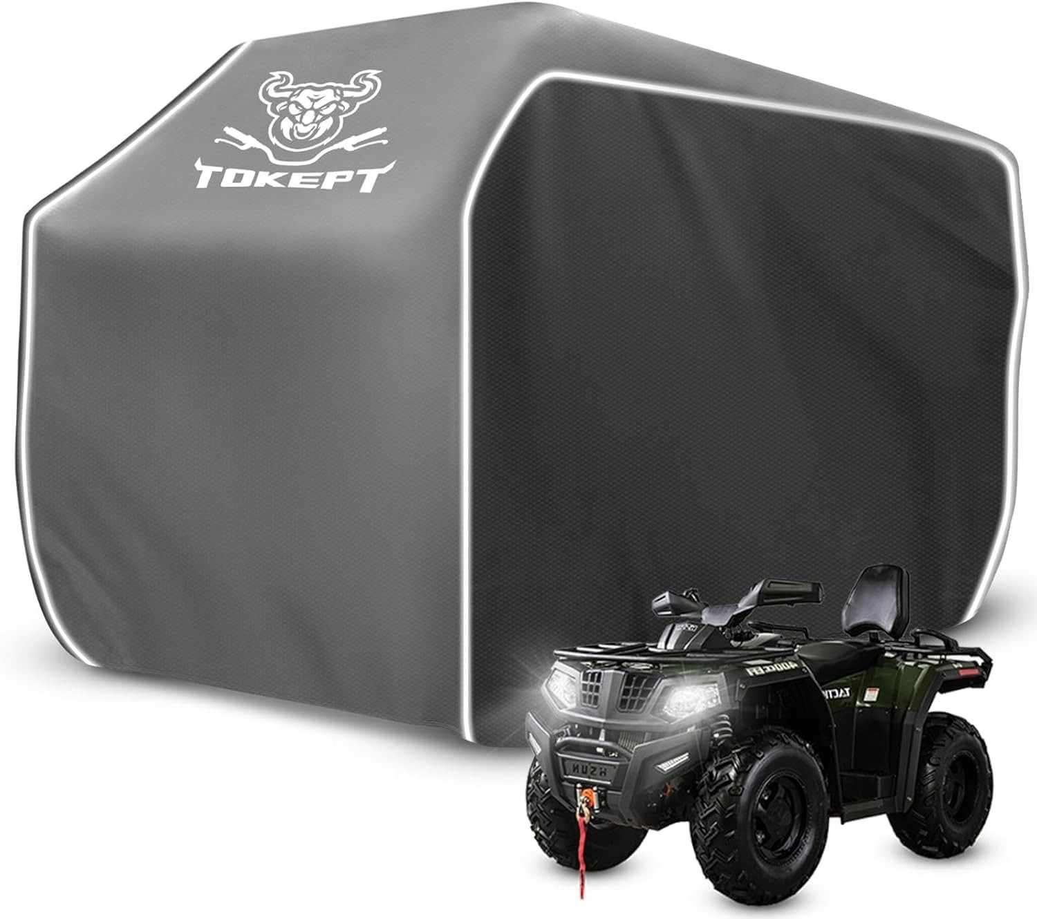 Capa Premium para Quadriciclo (ATV) Impermeável e Resistente - Proteção Total 78" contra Chuva, Vento e Sol