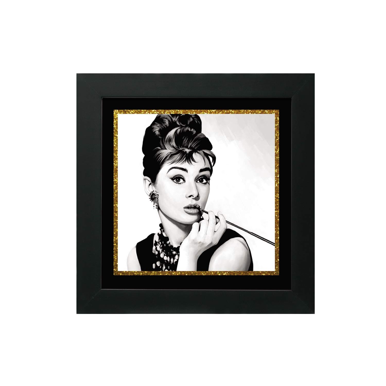 Quadro com VD Kapos Preto - Decore com Estilo e Sofisticação