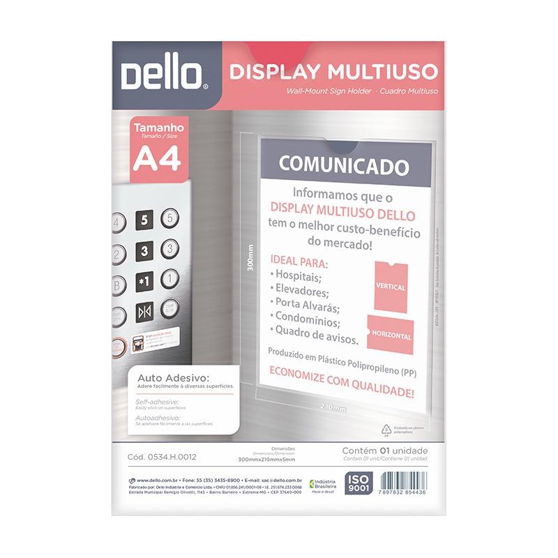 Quadro de Aviso A4 Dello: Visibilidade e Organização