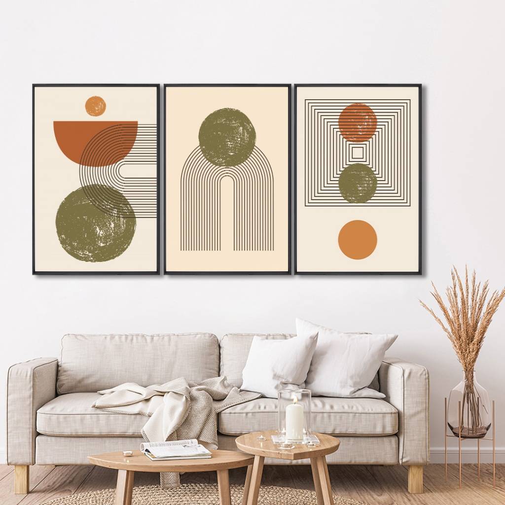 Quadros Boho Geométricos: Decore com Estilo!