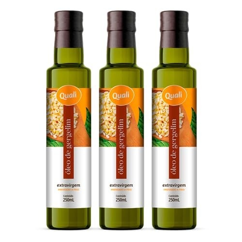 Kit 3X: Óleo de Gergelim Qualicoco 250ml