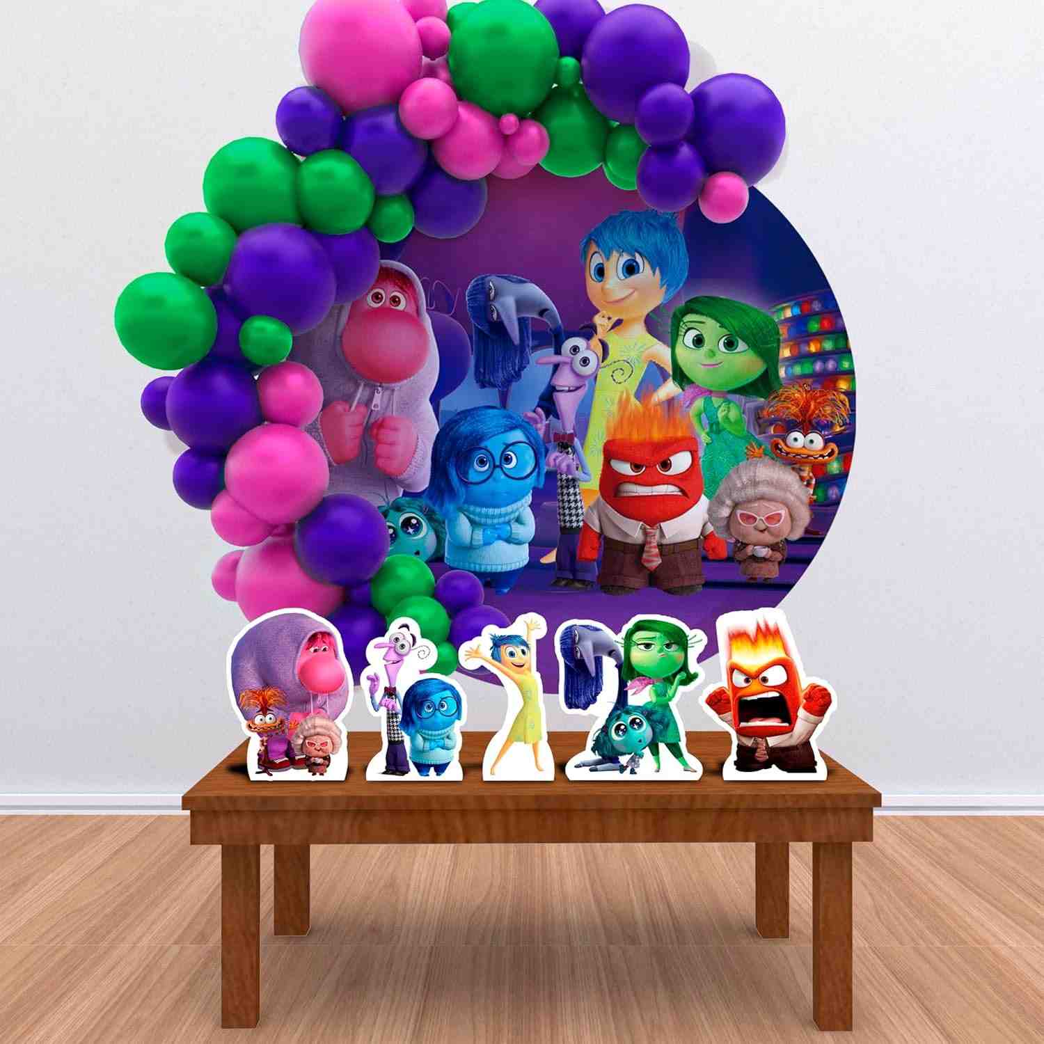 Kit Decoração Painel Redondo Festa Infantil | Design Divertido e Alta Qualidade