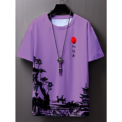 Camiseta Japonesa Estilo Oriental Alta Qualidade