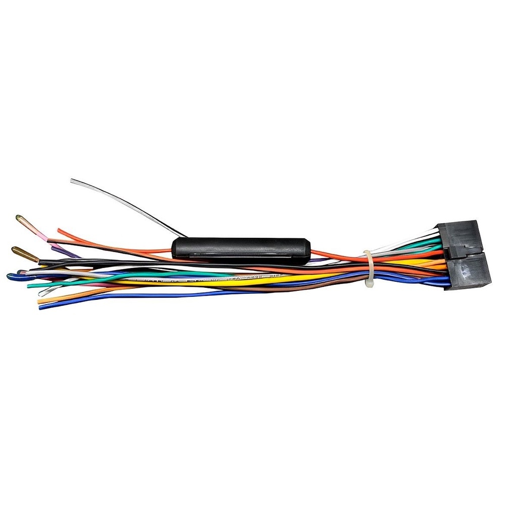 Chicote de Fio Estéreo Dual 20 Pinos para Rádio CD/DVD – Instalação Fácil e Som de Qualidade