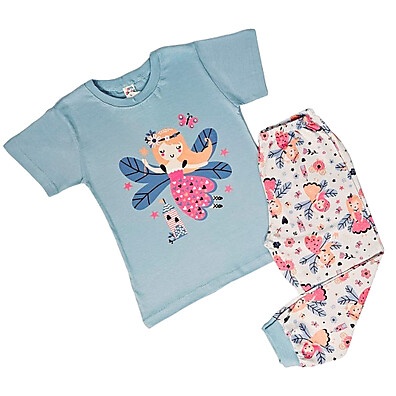 Pijama Infantil Menina 100% Algodão - Conforto e Qualidade