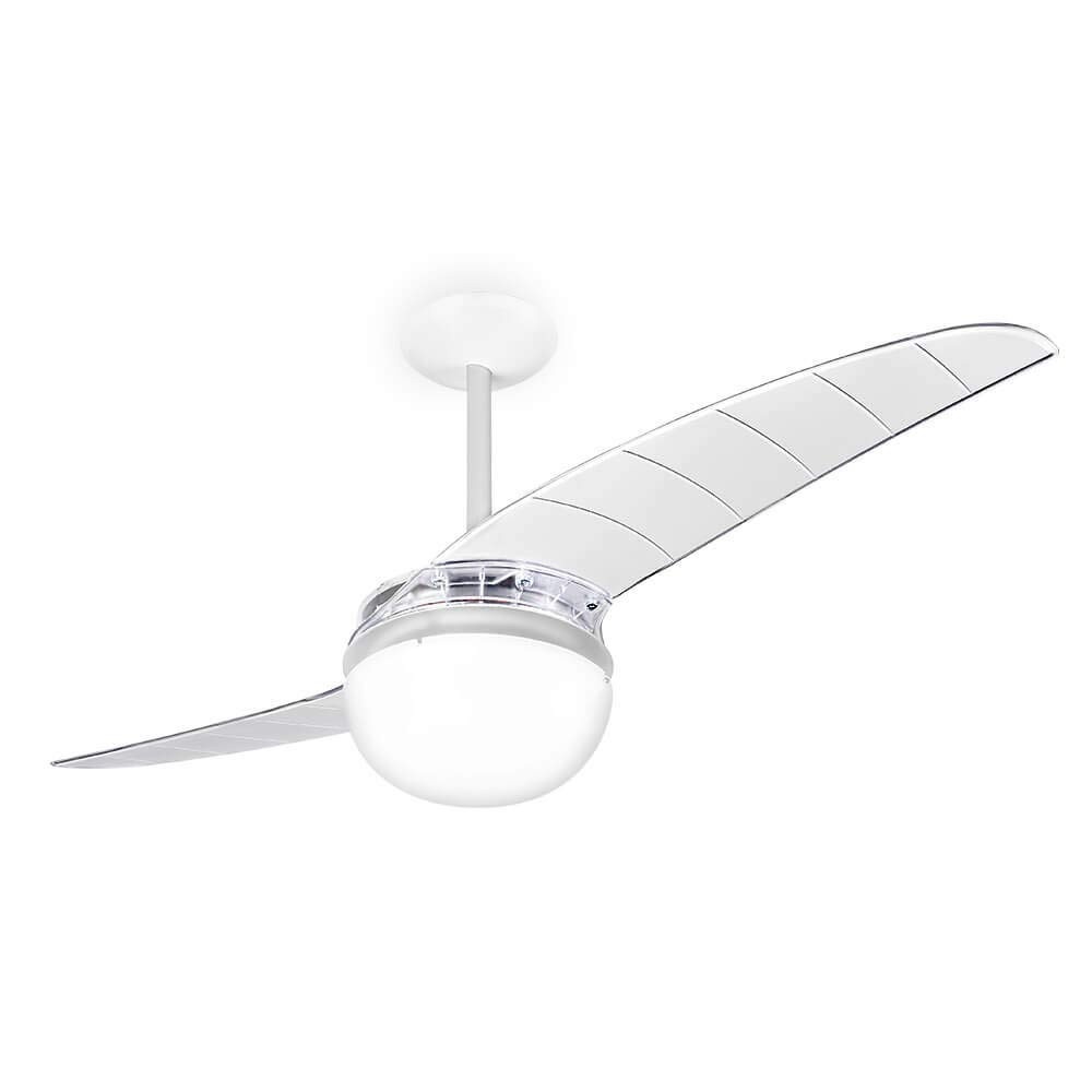 Ventilador de Teto Spirit 202 Cristal Lustre Globo 127V - Design Premium com Qualidade Premiada