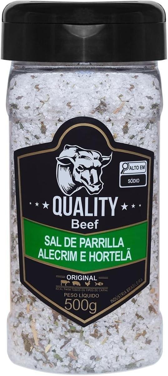 Quality Beef Tempero Sal de Parrilla Alecrim e Hortelã 500g