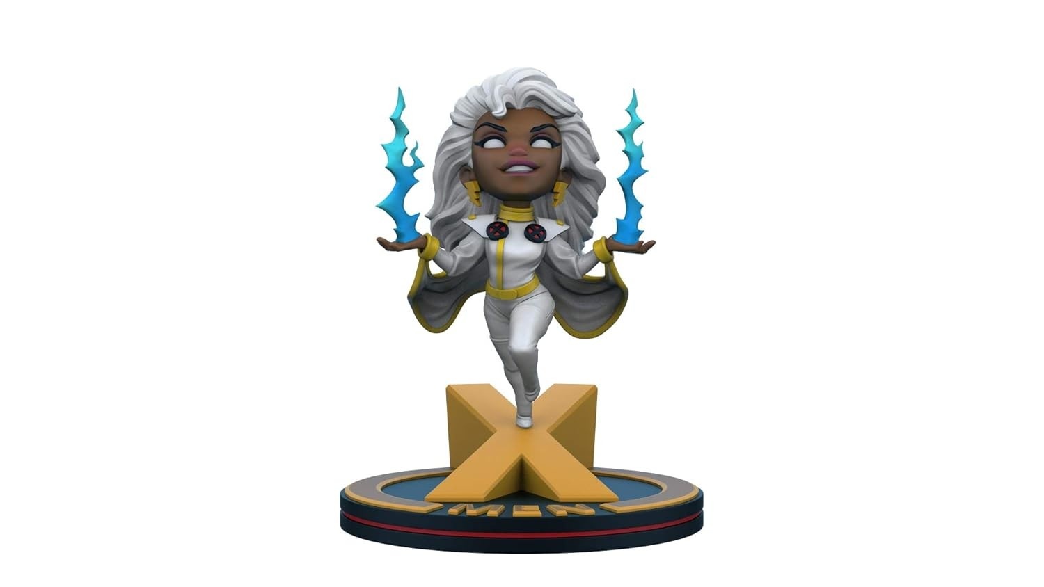 Quantum Mechanix X-Men Storm Q-Fig Estátua de Diorama - Coleção Oficial Multicolorida