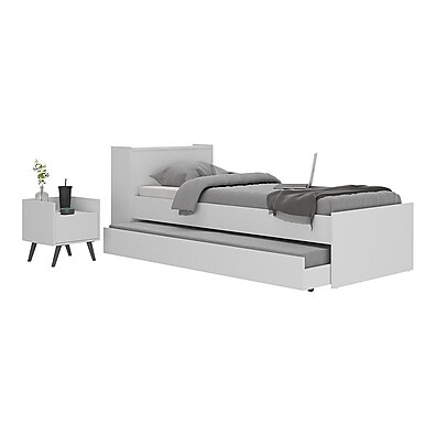 Quarto Bicama Retrô com Baú MP4120 Multimóveis