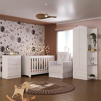 Quarto Infantil Completo: Conforto e Segurança