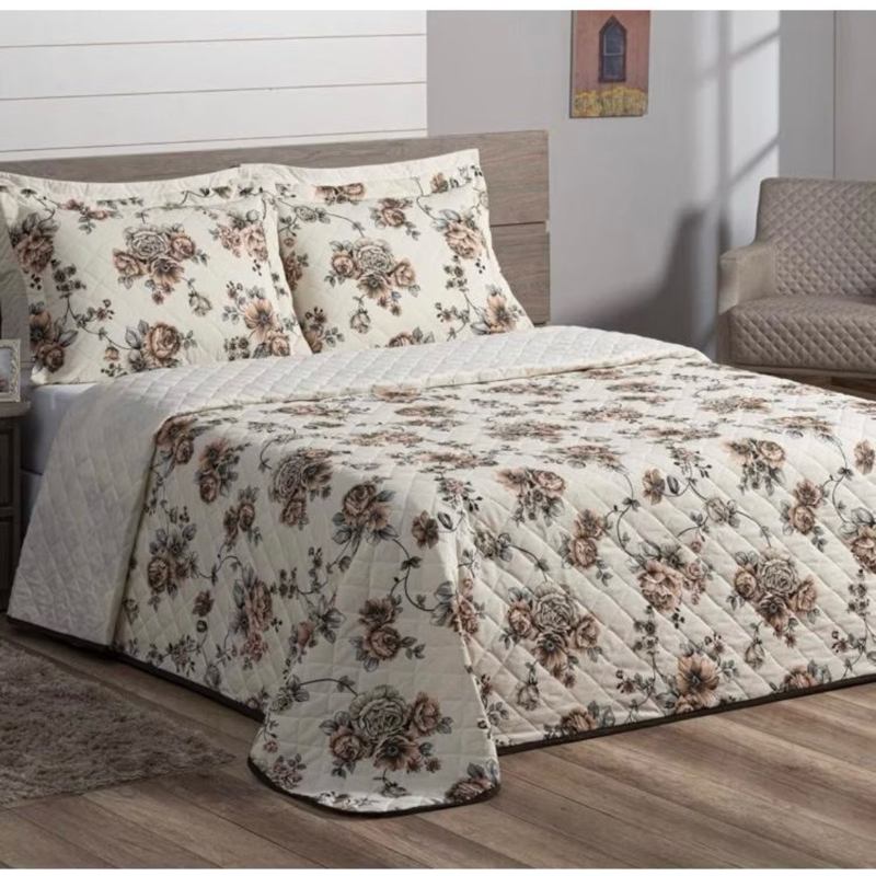Cobre Leito Casal Dupla Face: Conforto e Estilo para seu Quarto