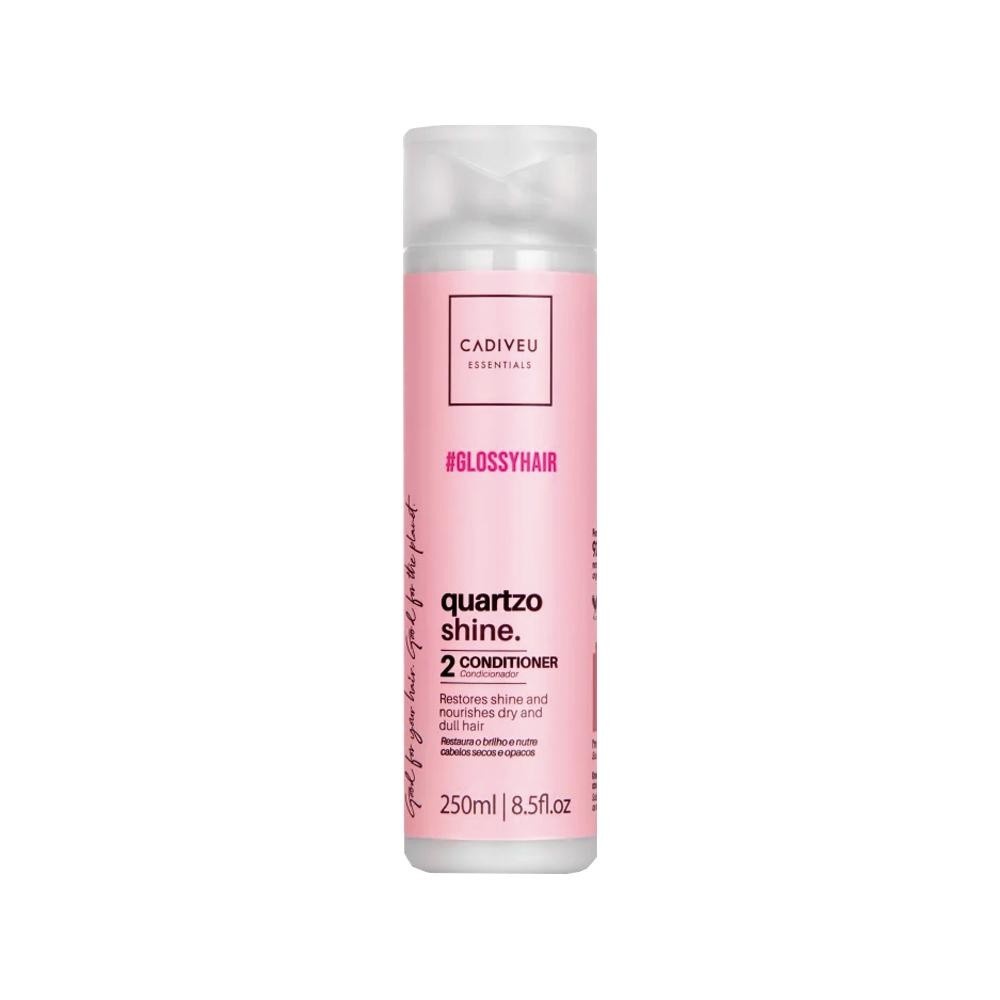 Quartzo Shine: Condicionador Boca Rosa para Brilho Intenso
