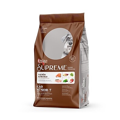 Quatree Supreme Sênior: Ração para Cães +7 Pequenos