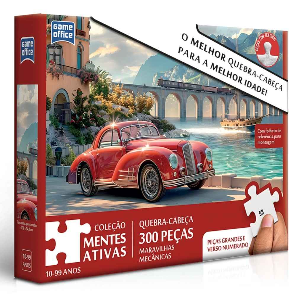 Quebra-Cabeça 300 Peças Toyster: Desafio e Diversão!