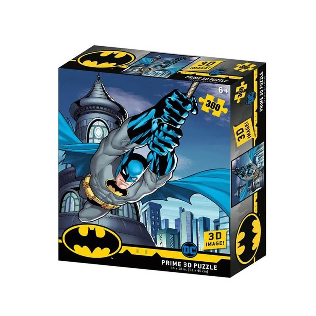Quebra-Cabeça 3D Batman: Aventura DC em 300 Peças!