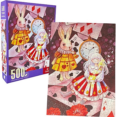 Quebra-Cabeça 500 Peças Sonhos de Alice – Diversão Mágica