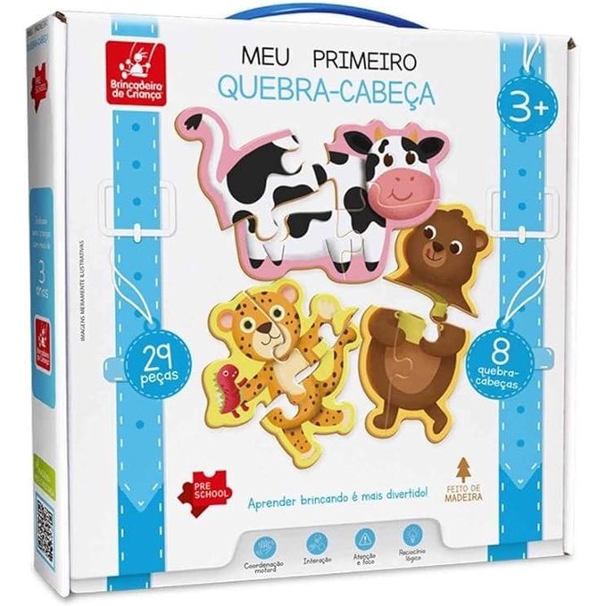 Quebra Cabeça Animais: Diversão e Aprendizado!
