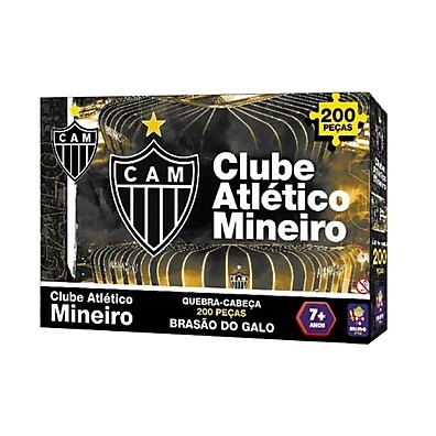 Quebra-Cabeça Atlético Mineiro: 200 Peças do Seu Time!