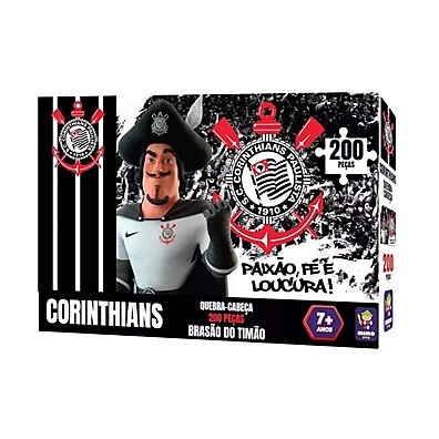 Quebra-Cabeça Corinthians: 200 Peças do Timão!