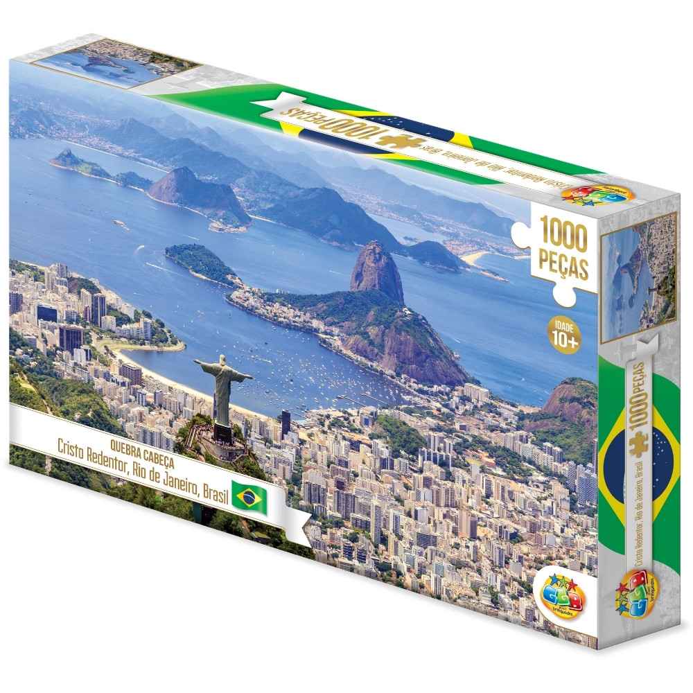 Quebra-Cabeça Cristo Redentor 1000 Peças