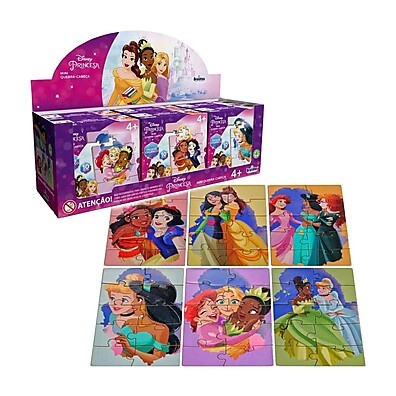 Quebra-Cabeça Disney Princesas: Diversão e Aprendizado!