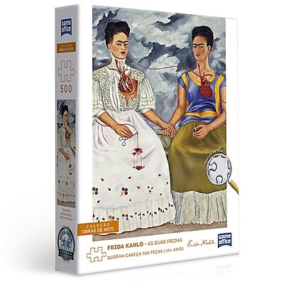 Quebra-Cabeça Frida Kahlo: 500 Peças de Arte