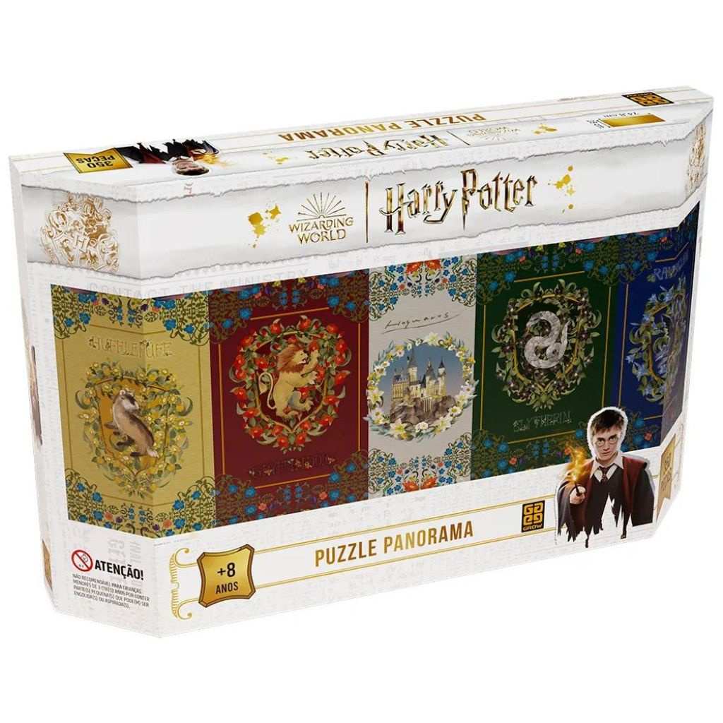 Quebra-Cabeça Harry Potter 350 Peças: A Magia ao Seu Alcance!