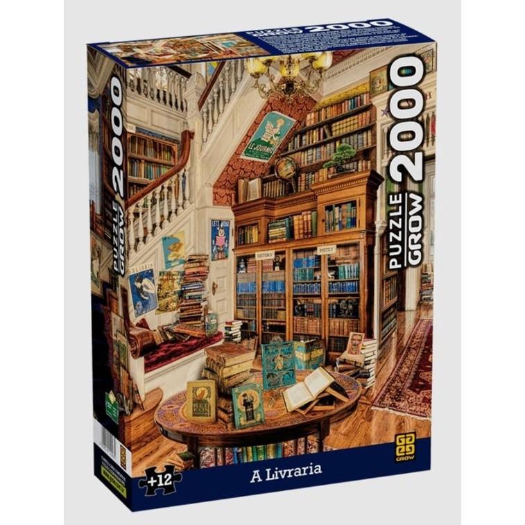 Quebra-Cabeça Livraria 2000 Peças: Desafie-se!