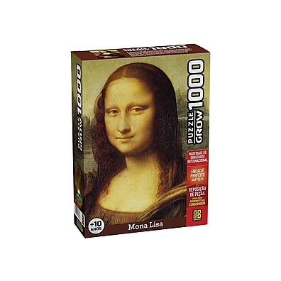 Quebra-Cabeça Monalisa 1000 Peças: Desafie-se!