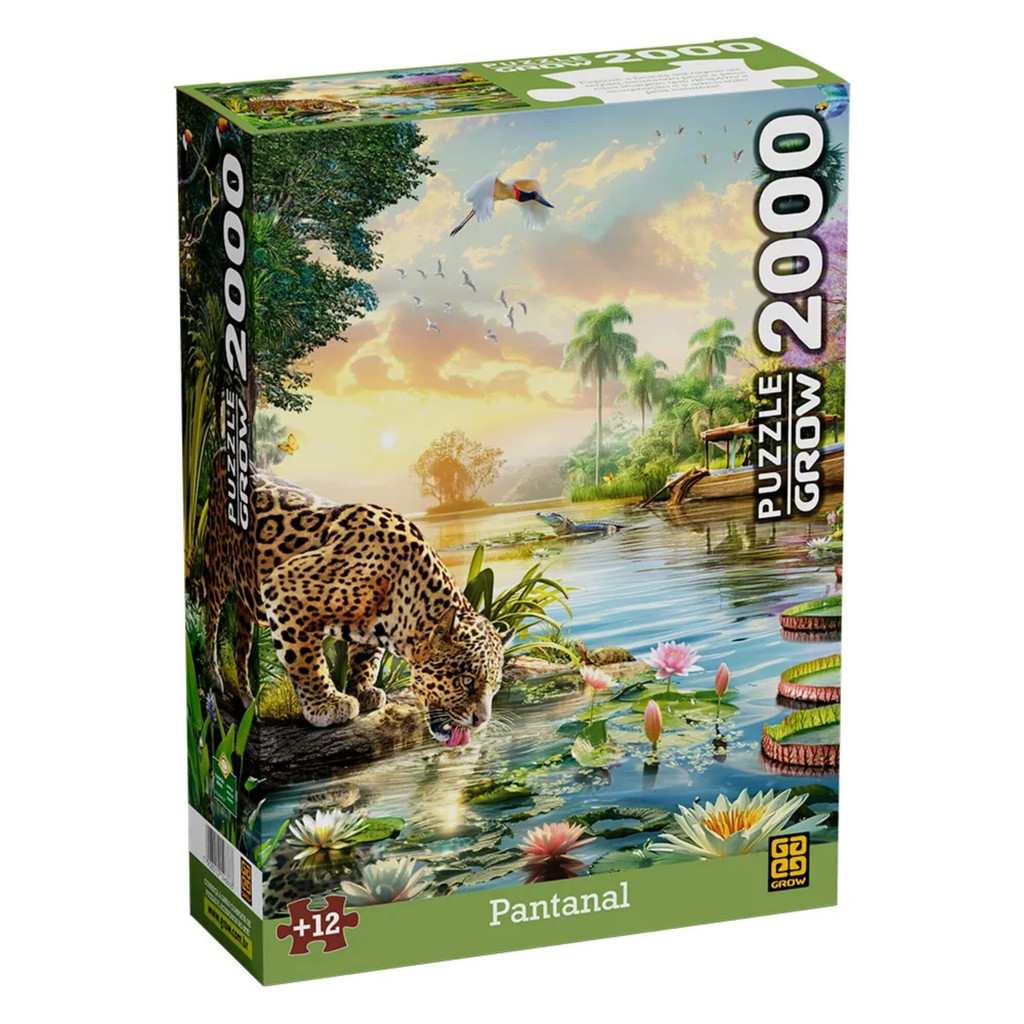 Quebra-Cabeça Pantanal 2000 Peças: Um Paraíso em Suas Mãos
