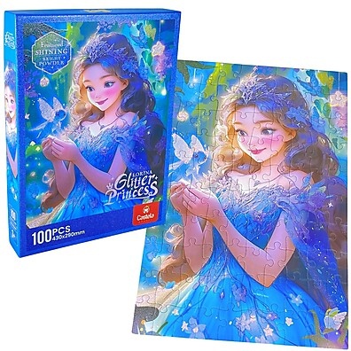 Quebra Cabeça Princesa Gliter Castela – Diversão e Aprendizado