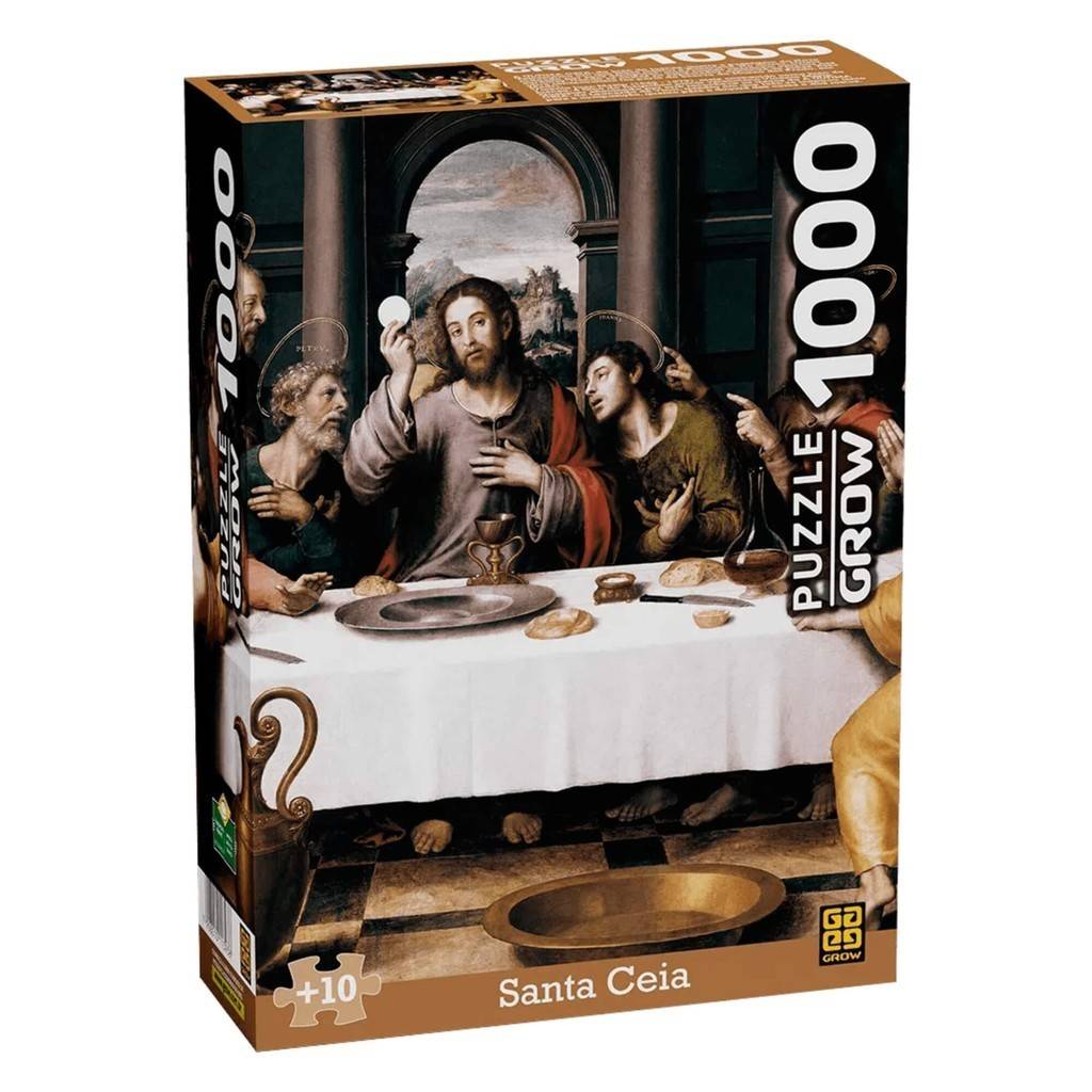 Quebra-Cabeça Santa Ceia 1000 Peças: Desafie-se!