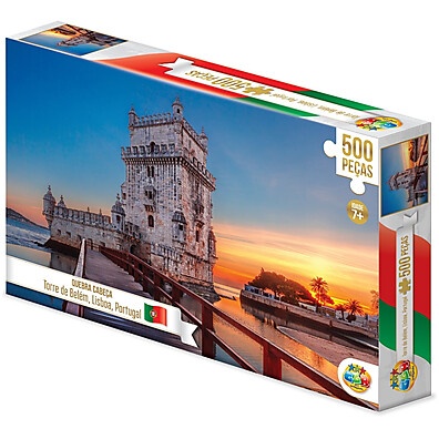 Quebra-Cabeça Torre de Belém 500 Peças: Lisboa em Suas Mãos!