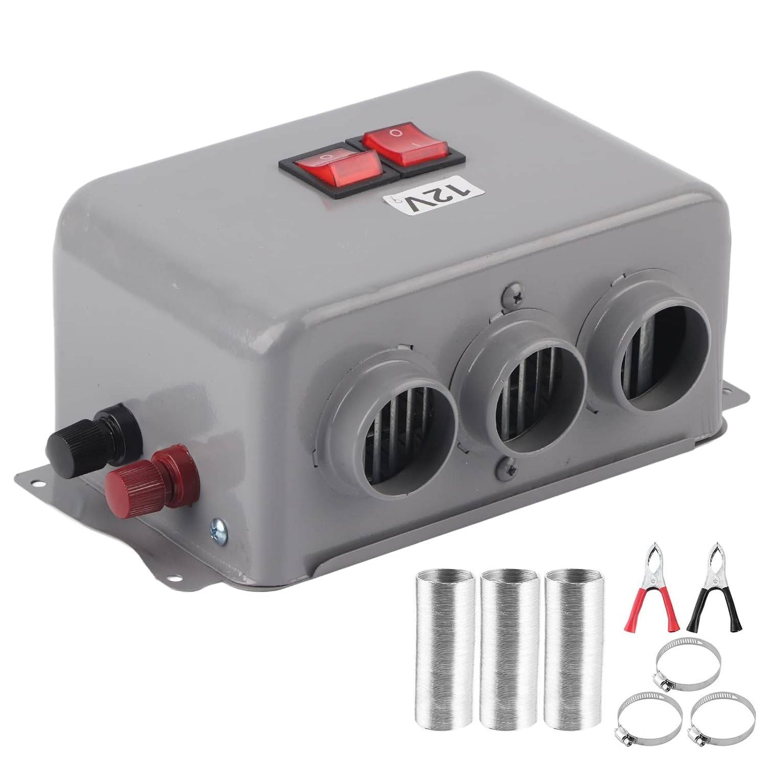 Aquecedor de Carro 12V 800W: Inverno Quente e Desembaçamento Rápido