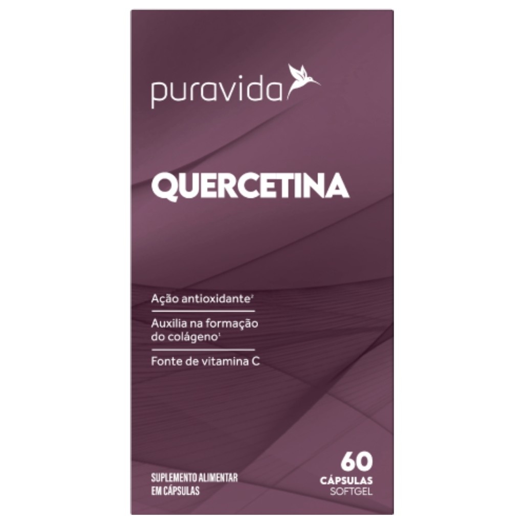 Quercetina Pura Vida: Proteja Suas Células!