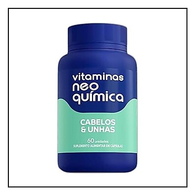Cabelos & Unhas Fortes: Kit 2x Vitaminas Neo Química