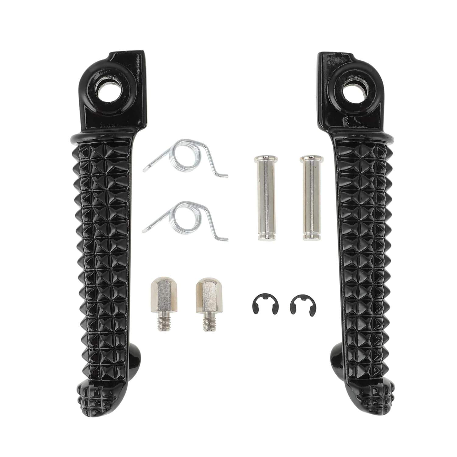 Pedal Dianteiro Moto Yamaha R3 MT-03 R25 MT25 (2014-2023) - Liga de Alumínio Premium Preto