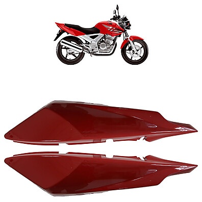 Rabeta CBX 250 Twister 2008: Kit Vermelho Completo