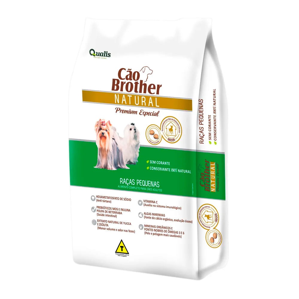 Ração Brother Pequenas Raças: Nutrição 100% Natural