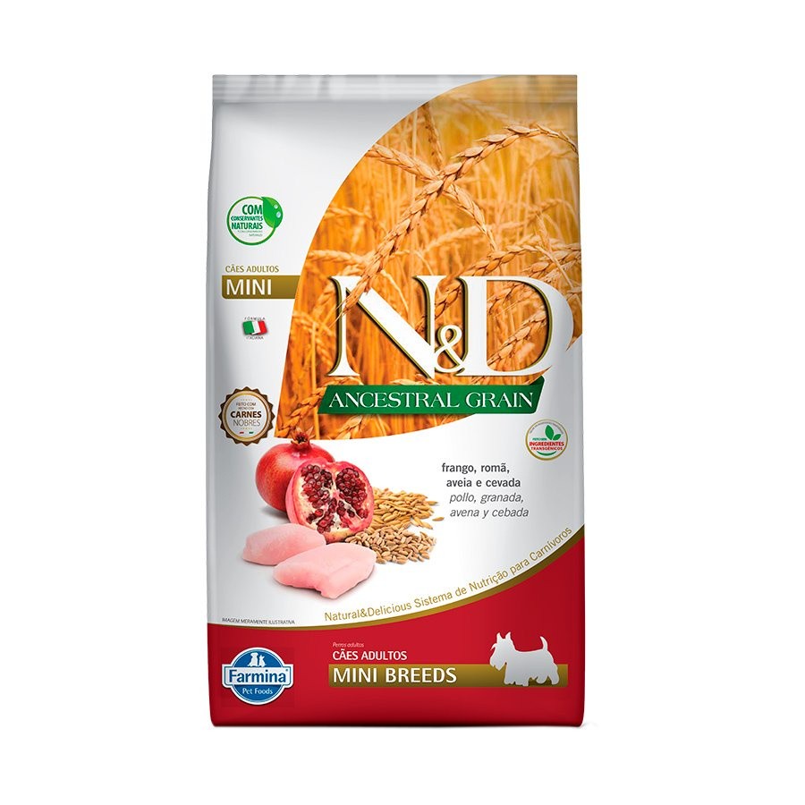 Ração Farmina N&D Mini: Saúde Ancestral para Seu Cão!