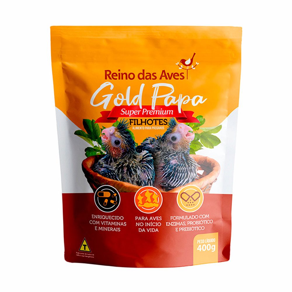 Ração Filhote Reino das Aves Gold: Crescimento Saudável!