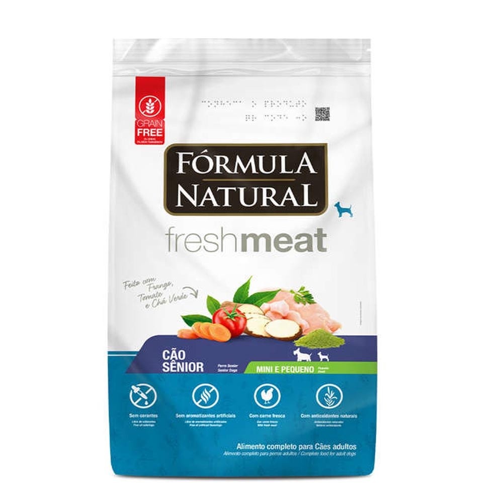 Ração Fresh Meat Sênior: Saúde e Sabor para Cães Mini e Pequenos