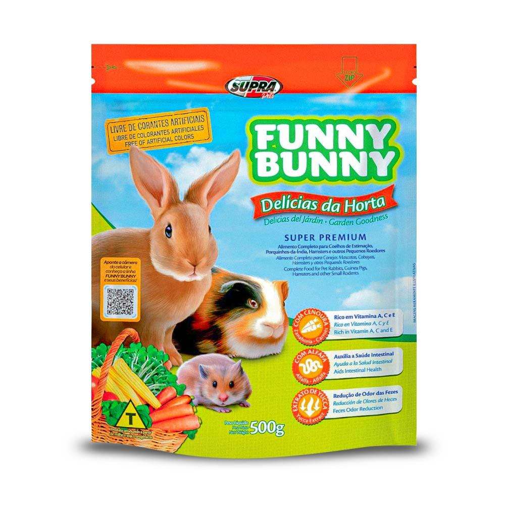 Ração Funny Bunny: Nutrição Ideal para Coelhos e Roedores