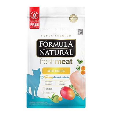 Ração Gatos Adultos Fresh Meat Frango 1kg