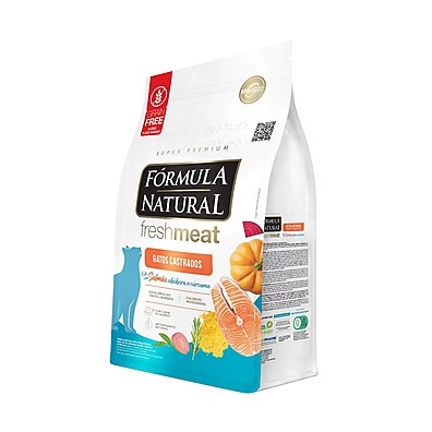 Ração Gatos Castrados Salmão 7kg: Saúde e Sabor!