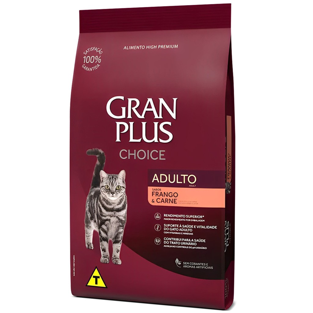 Ração Gatos Choice Adulto Frango e Carne 10,1kg: Saúde e Sabor em Cada Grão