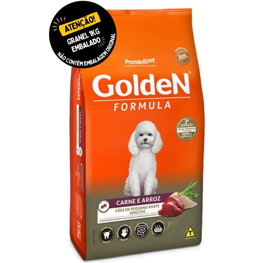 Ração Golden Formula Mini Bits: Saúde e Beleza para Cães Pequenos