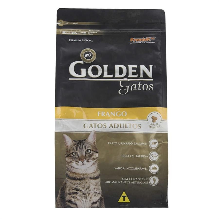 Ração Golden Gatos Adultos: Nutrição Premium!