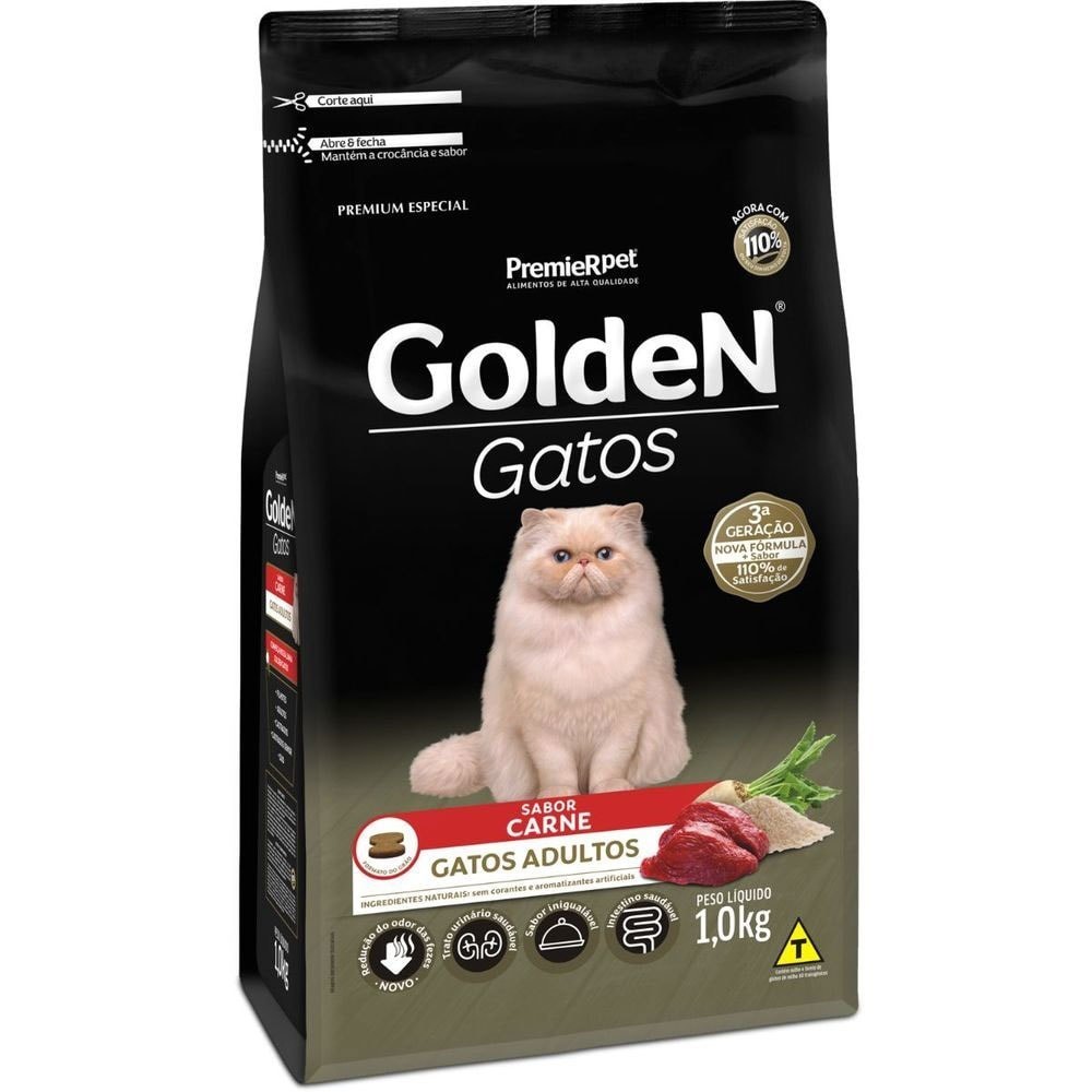 Ração Golden Gatos Adultos: Sabor e Saúde!